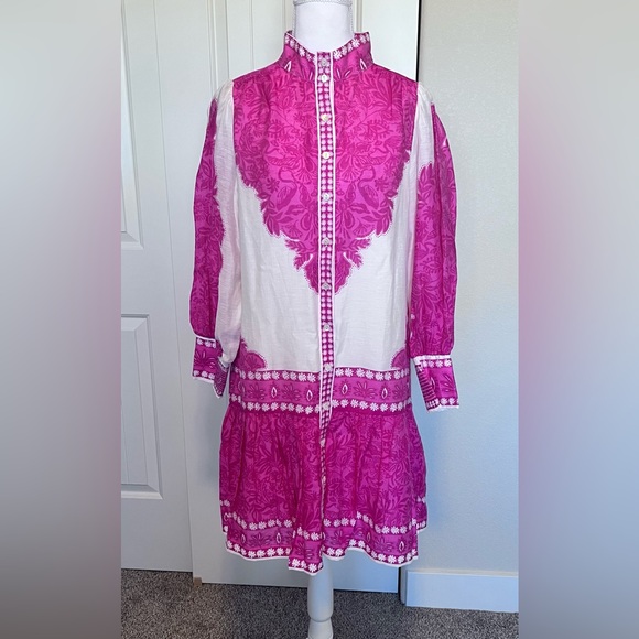 Lilly Pulitzer Drena Dress Sz 8 NWT               Belt Missing - Picture 3 of 15